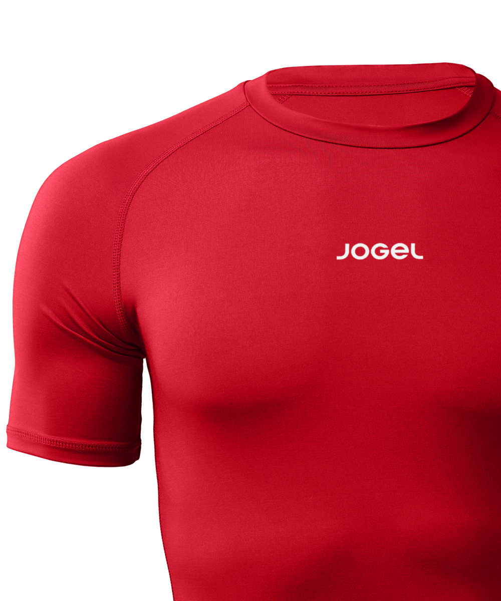 Футболка компрессионная Jogel CAMP 2 PerFormDRY Baselayer SS Tee, красный R2