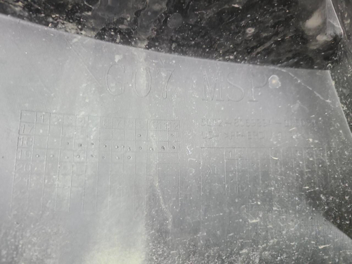 Бампер задний BMW X7 G07 (2019-2022) M-paket