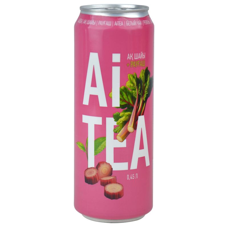 Чай AI TEA белый Ревень 0,45 л/бут 12 бут/кор
