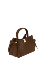 Сумка Yuzefi Gyoza Mini - CHOCOLATE SUEDE