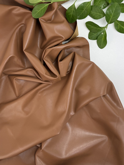 Кожа искусственная, коричневый светлый С04 ALEXA