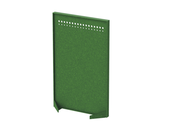 Перегородка с декором   "Фритты" 120х40х140