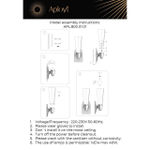 Настенный светильник Aployt Hloya APL.800.01.01