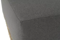 "Капри" модуль диванный угловой с подушками, цвет соломенный