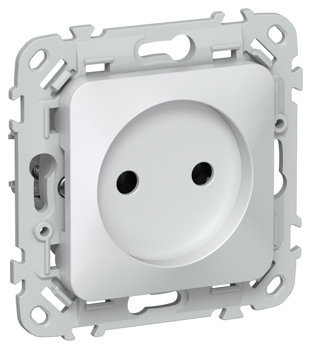 FLITE Розетка без заземления без защитных шторок 10А РС01-0-ФлЖ жемчуг IEK