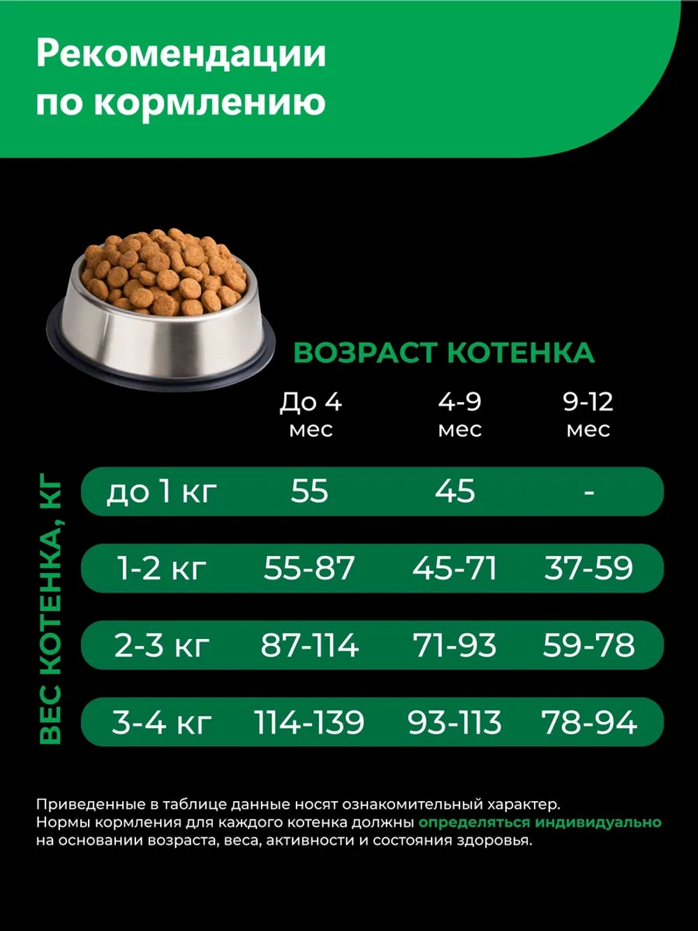 Корм для котят Бенгальская, с ягненком, 2 кг