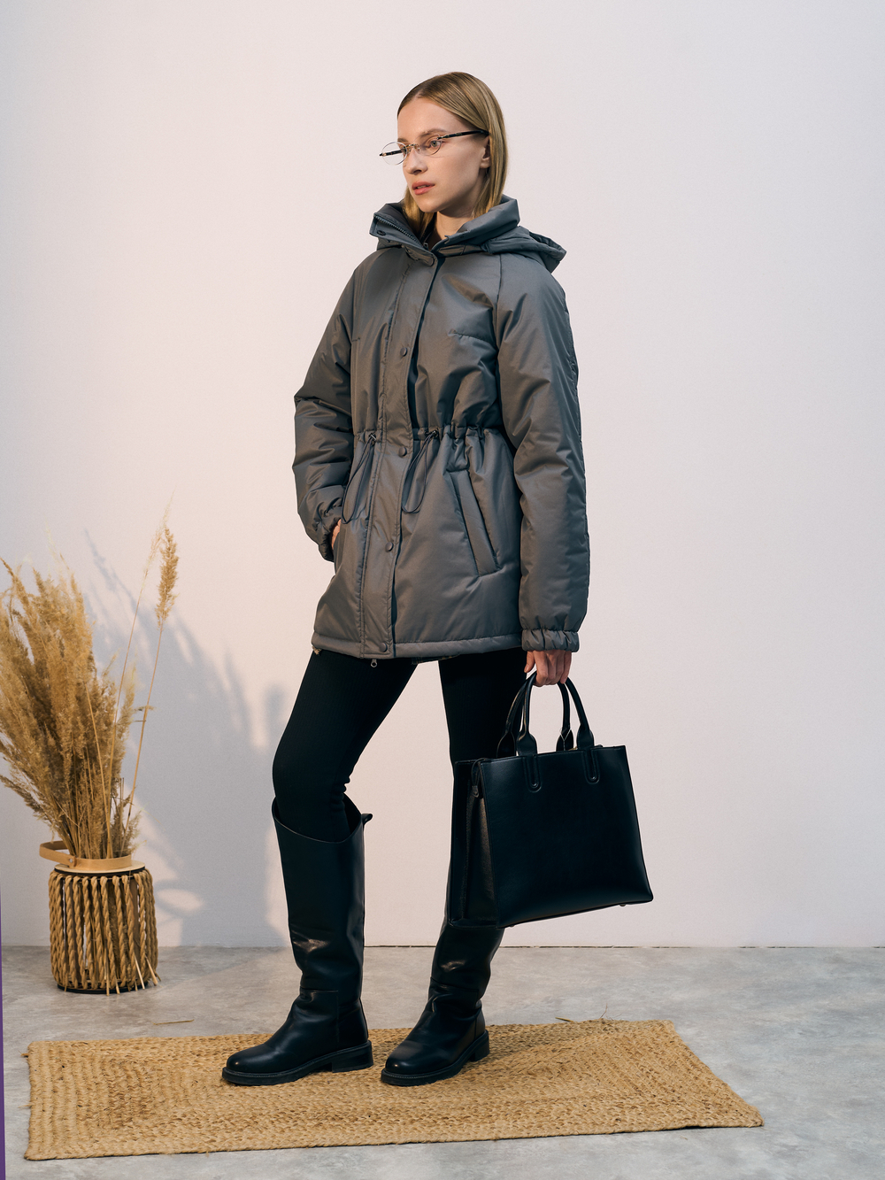 Куртка демисезонная "Нео" темно-серый