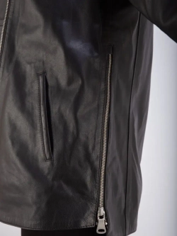 Кожаная куртка демисезонная косуха