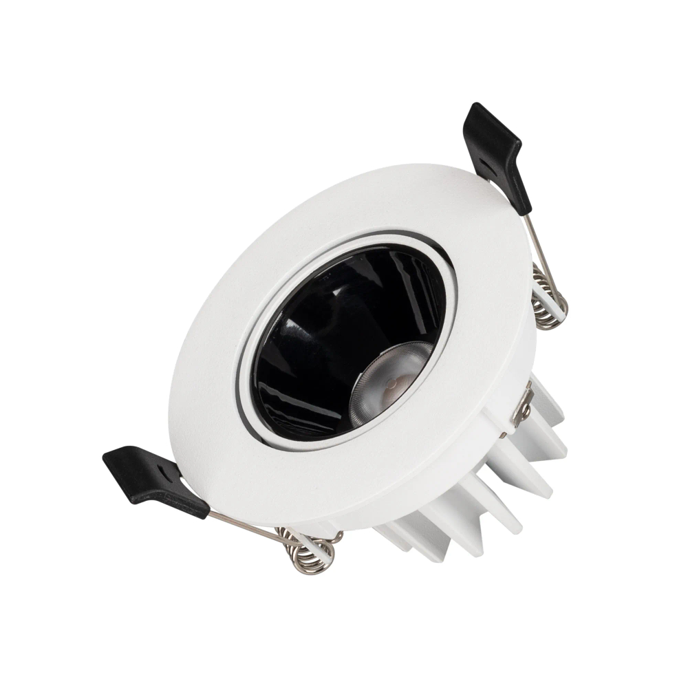 Светильник MS-FORECAST-BUILT-TURN-R82-8W Warm3000 (WH-BK, 32 deg, 230V) (Arlight, IP20 Металл, 5 лет) 035448