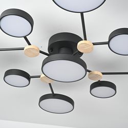 Потолочная Люстра Gamma D98 Black By Imperiumloft