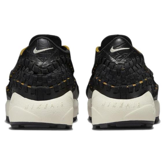 NIKE Footscape Современная коллекция нижнего Белья из черной кожи