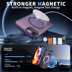 Прозрачный чехол Mesh Pro Magnetic Case для iPhone 16e