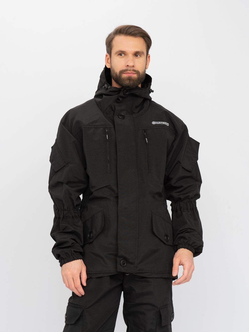 Костюм летний Горка-5 ткань Смесовая Рип-Стоп цвет Чёрный