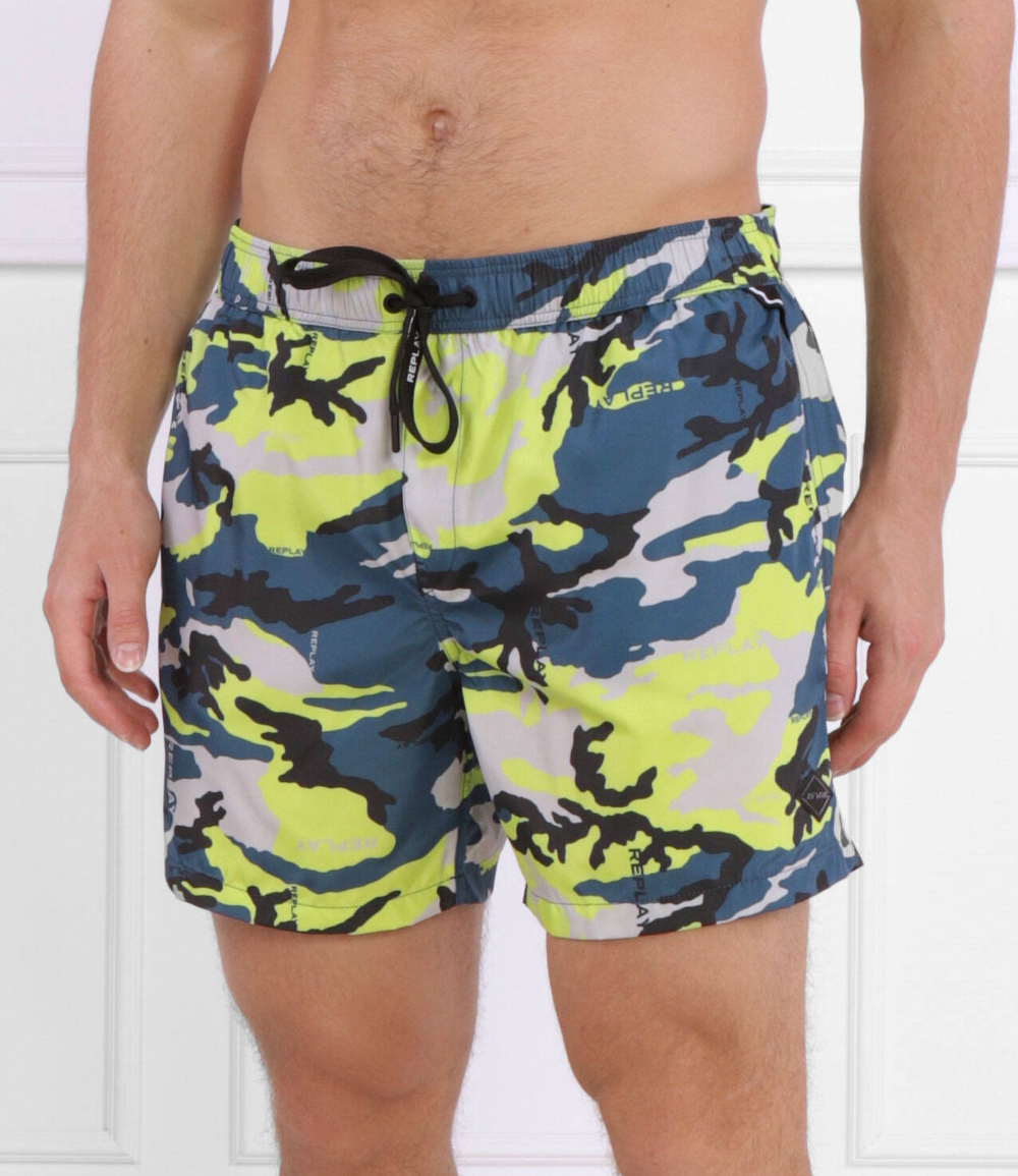 Шорты для плавания Replay - разноцветная(LM1125.000.74002)