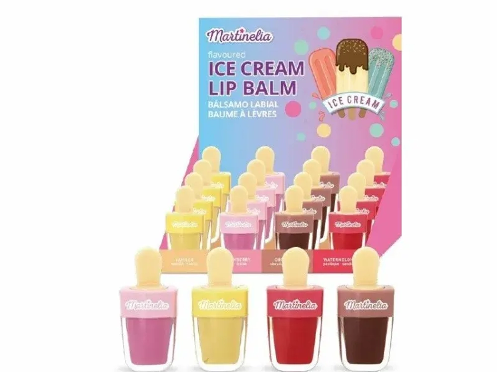 Ванильный бальзам для губ Martinelia Ice Cream "Эскимо"