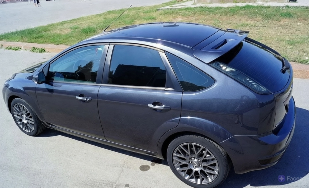 Спойлер в стиле ST для Ford Focus 2 хэтчбек (2004–2011) под покраску