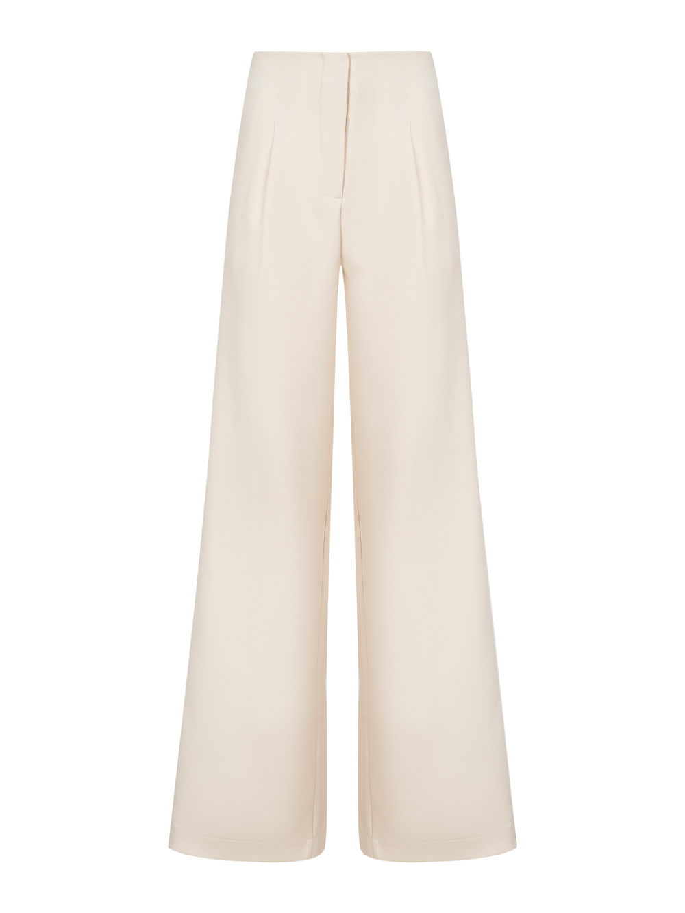 Брюки-палаццо со складками