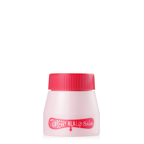 Welcos Kwailnara Strawberry Milk Lip Balm бальзам для губ с экстрактом клубники