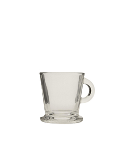 Zara Home чашка из стекла, цвет прозрачный, 6.5 см