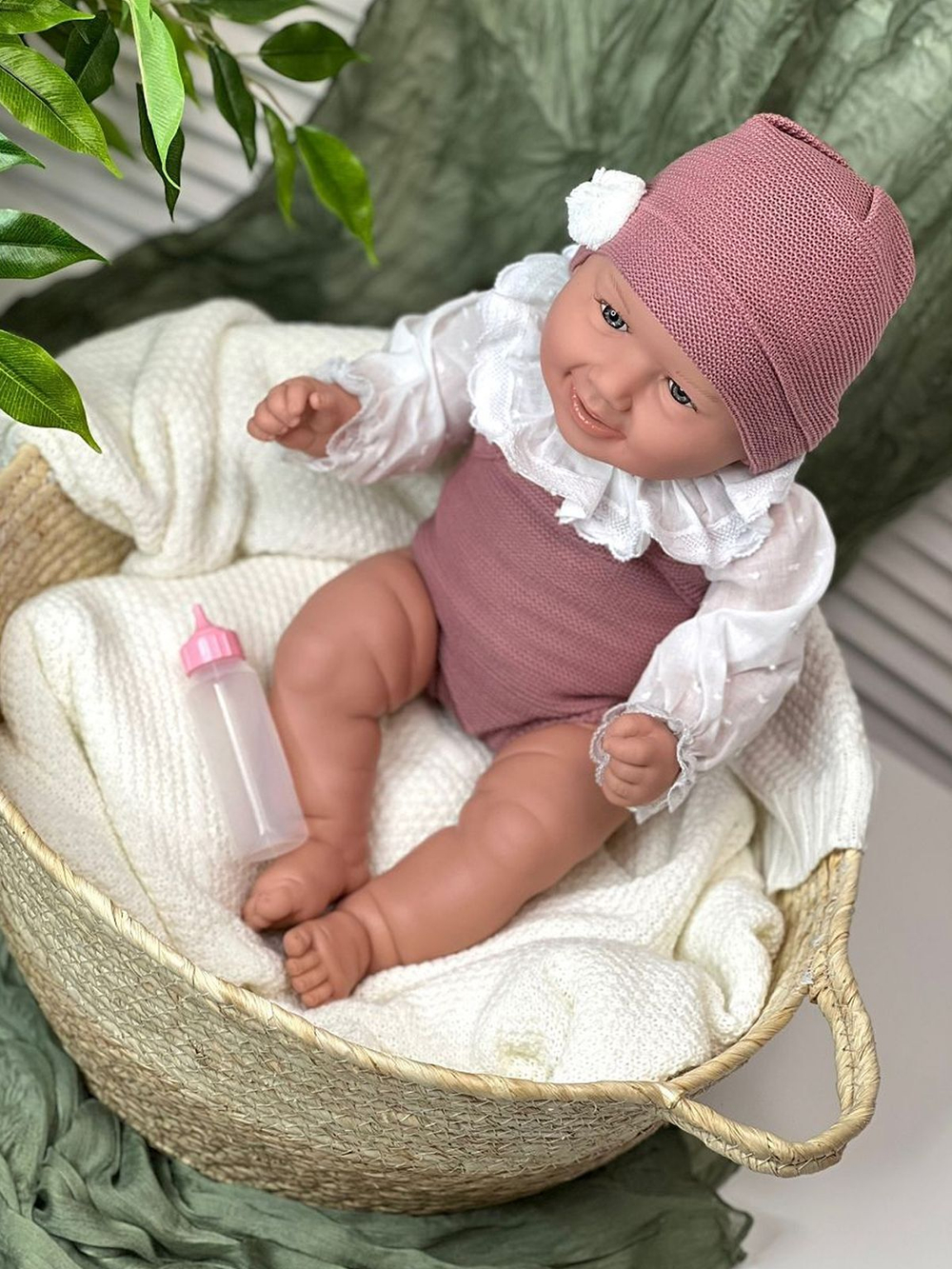 Кукла Manolo Dolls мягконабивная DIANA 47см в пакете (1165)