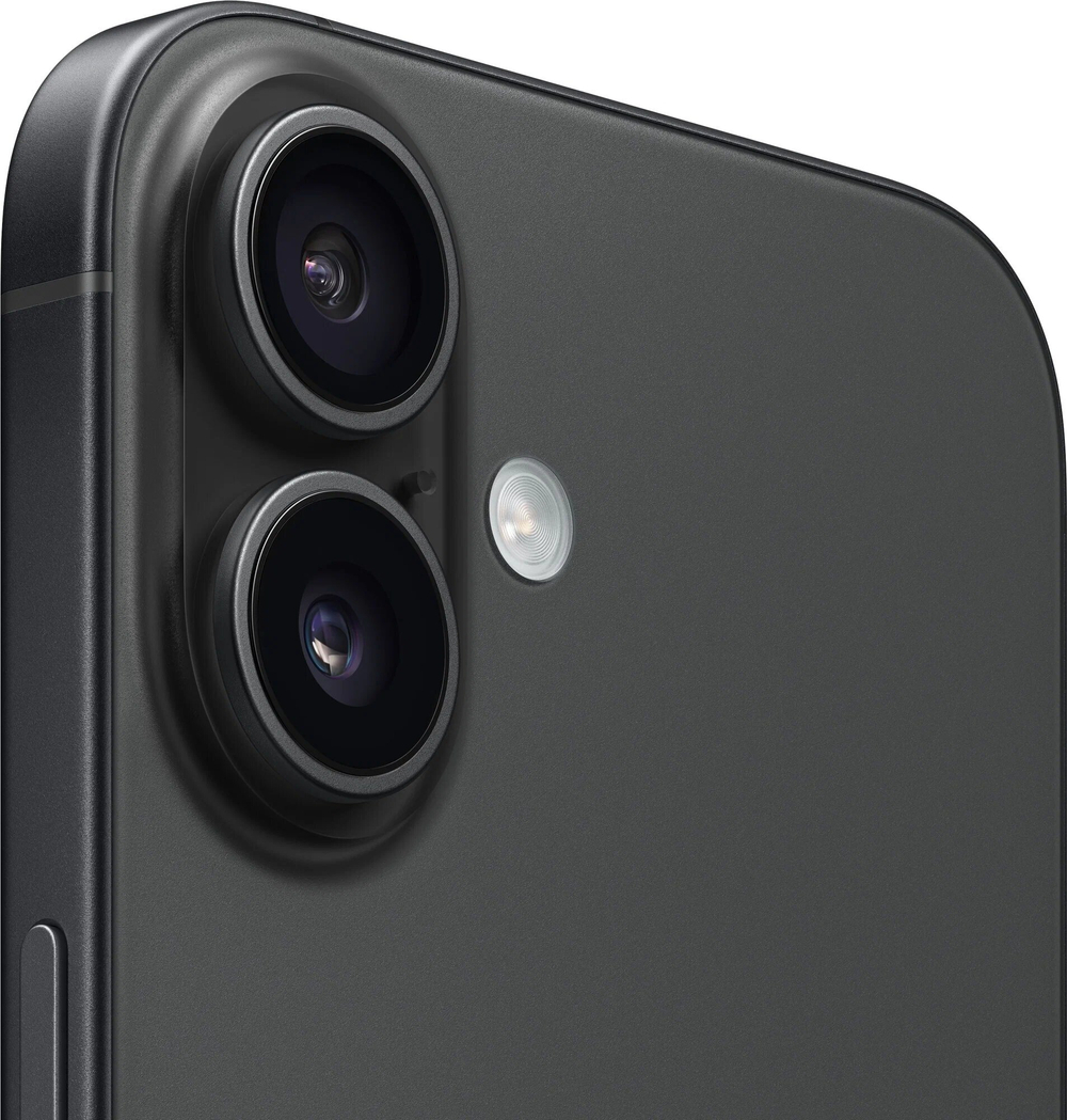 Смартфон Apple iPhone 16 Plus, 128 GB, Black (черный), nanoSIM+eSIM