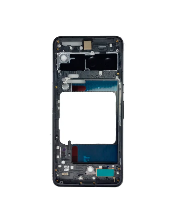 Средняя часть корпуса (рамка) для Google Pixel 8 Pro черная (Obsidian)