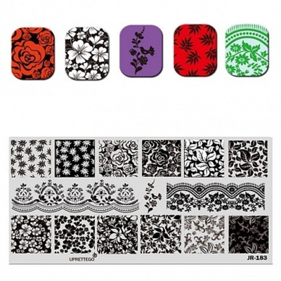 Пластина для стемпинга JR183