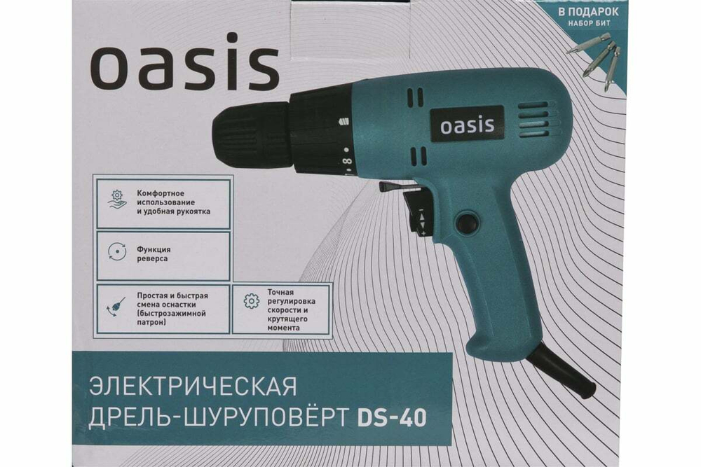 Электрическая дрель Oasis DS-40