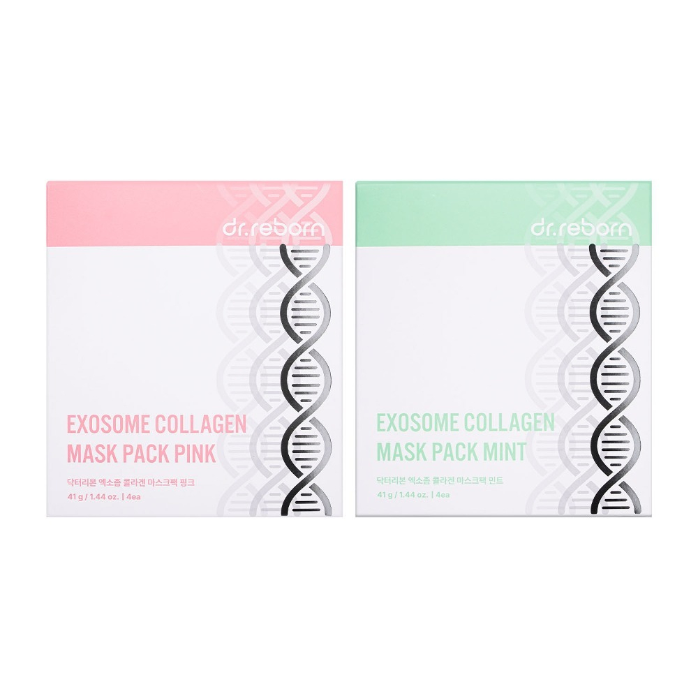 DR.REBORN Гидрогелевая маска с экзосомами и коллагеном (розовая) EXOSOME COLLAGEN MASK PACK PINK (41 гр)