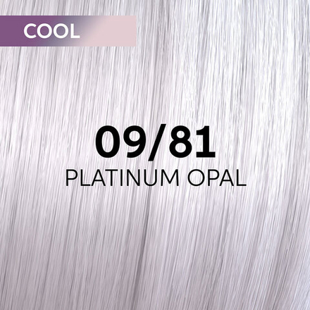 Wella Shinefinity 09/81 Гель-крем краска Платиновый Опал