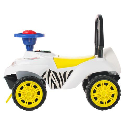 Толокар машина большая RRB-58-З Зебра (64*29*48 см)