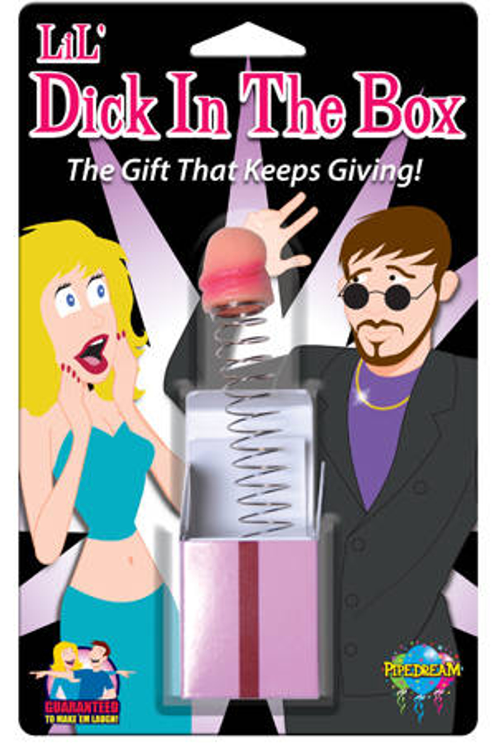 Фаллос на пружине Lil Dick in a Box