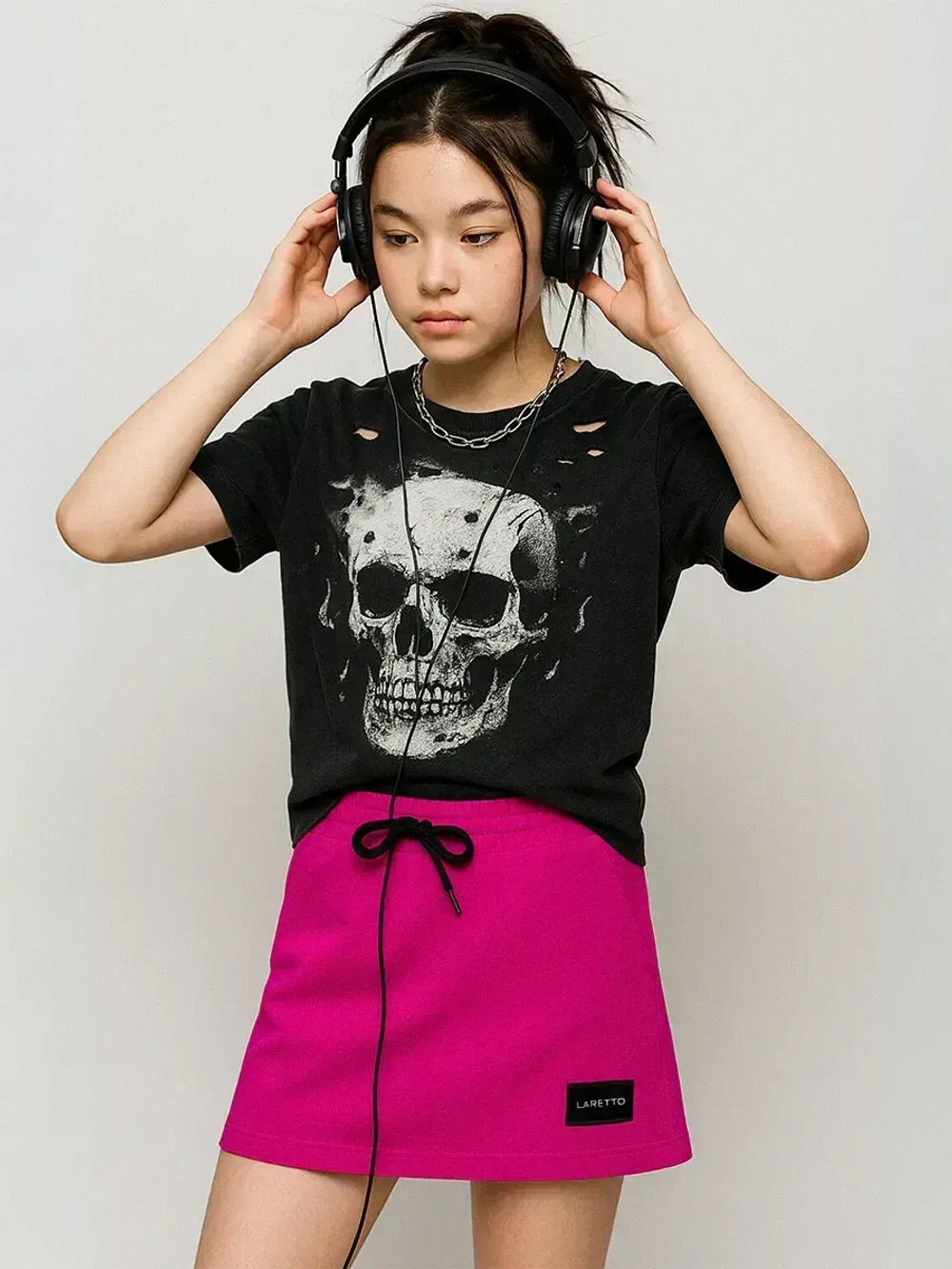 Спортивная юбка для девочки летняя