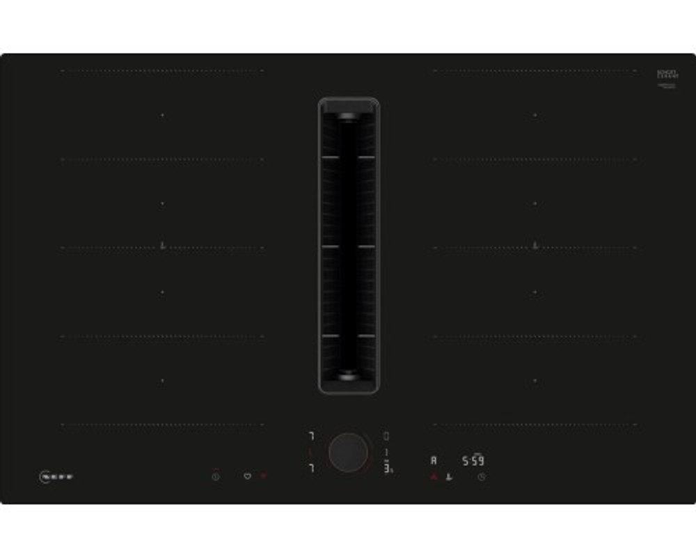 Встраиваемая индукционная варочная панель со встроенной вытяжкой Neff V68PYX4C0