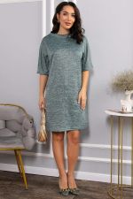 Платье трикотажное Ветта (зеленое) П14599-10М LT Collection