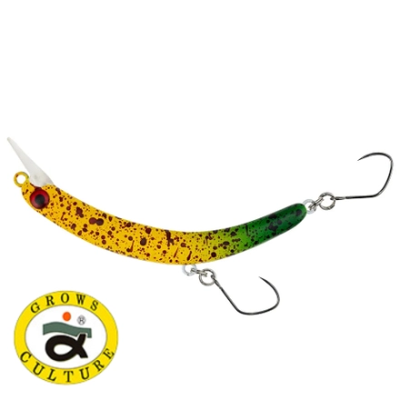 Форелевый воблер банан slim XS GROWS CULTURE 3.9 гр. 60мм тонущий #02