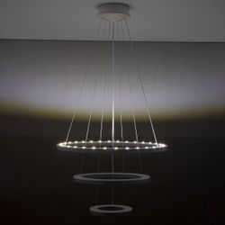 Citilux Электрон Смарт CL710A104S Умная люстра подвесная Белая