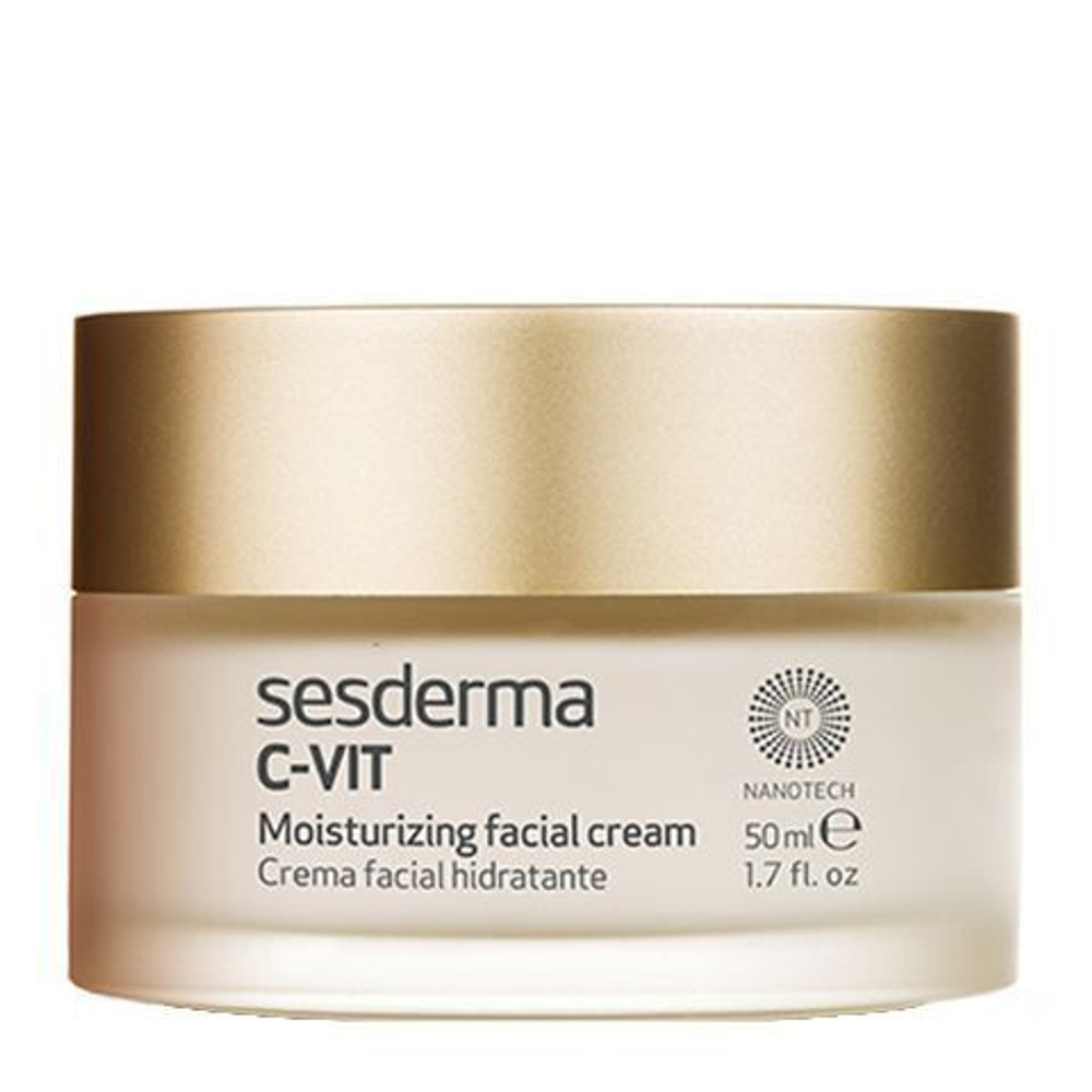 Подарочный набор Sesderma C-VIT: Сыворотка, 30 мл + Крем для лица, 50 мл + Средство в ампулах, 3Х1,5 мл