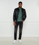 Кожаная куртка бомбер Lenno HUGO - черный(50481934)