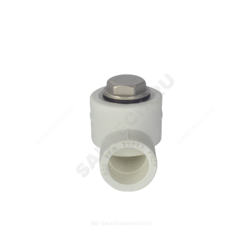 Фильтр PP-R сетчатый белый Дн 25х90гр внутренняя пайка RTP (РосТурПласт) 32787