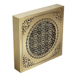 Вентилятор для ванной комнаты Migliore  D 100 мм с декоративной решеткой 160x160 мм  23000 бронза купить