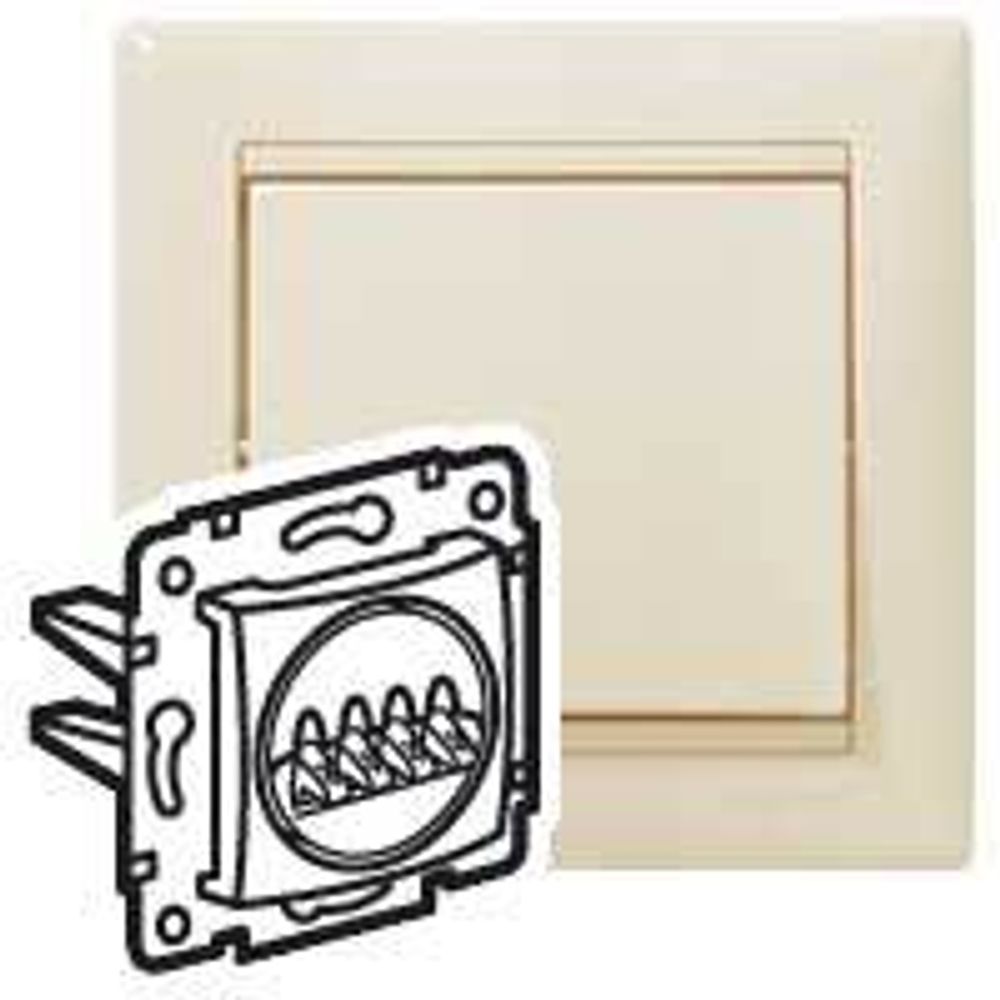 Розетка для акустической системы слоновая кость Valena Classic LEGRAND