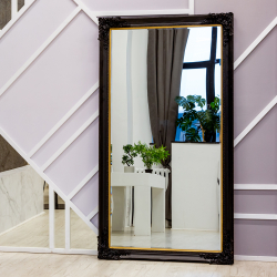 Зеркало настенное Объект мечты Зазеркалье Моррис блэк версия L OM-21052605