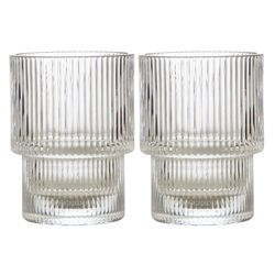 Набор стеклянных стаканов, 200 мл, 2 шт.