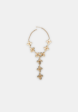 STRADIVARIUS Ожерелье-лариат с цветком, золотой