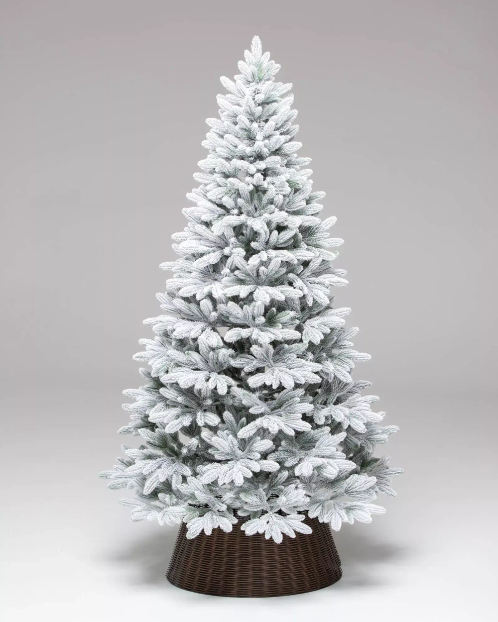 Искусственная елка Финская заснеженная 120 см., 100% Литая хвоя, ЕлкиТорг (255120)