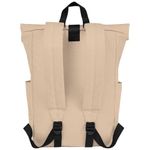 Рюкзак Byron 15,6" объемом 18 л со скручиваемым верхом, изготовленный из переработанного ПЭТ по стандарту GRS