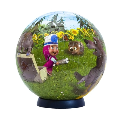 Пазл-шар 108эл. "Маша и Медведь" (Степ пазл)