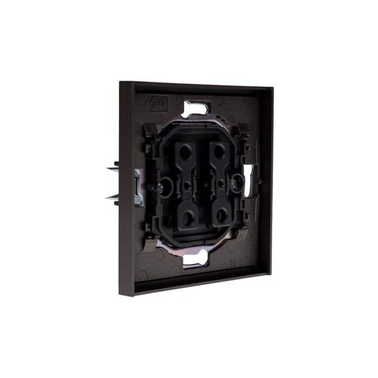 Выключатель STRONG 1 кл проходной (переключатель) 10А с/у графит KRANZ