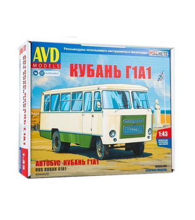 Сборная модель AVD Автобус Кубань Г1А1, 1/43